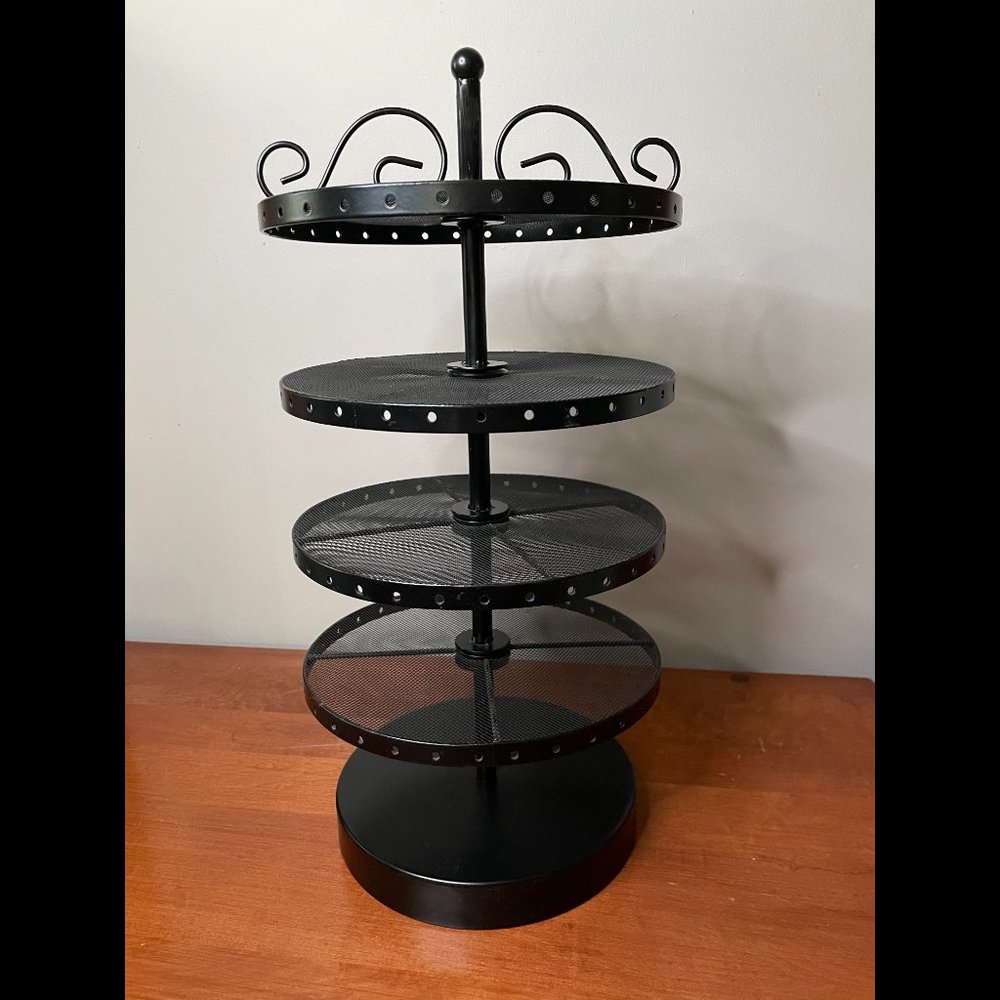 Fabulous Independently Spinning Tiers Earring Tree Display Rack